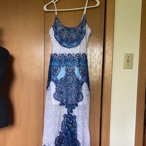 Long crochet dress